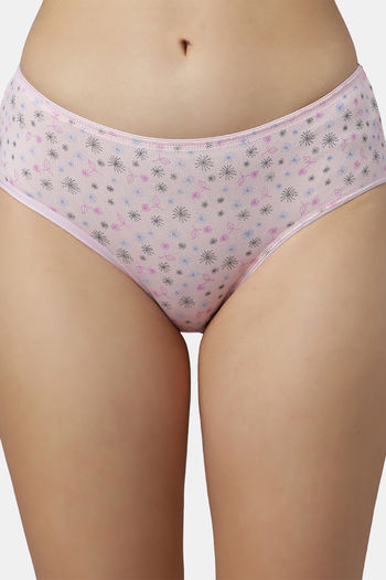 Red Rose Medium Rise Full Coverage Hipster Panty (Pack of 3) - Multicolor — image 6
